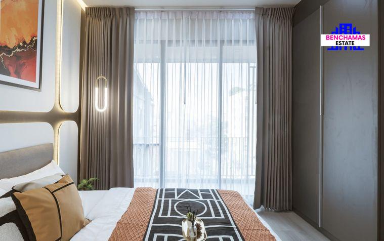 รูป 🔥ขายด่วน คอนโดห้องมุม Brown Condo Ratchada 32 บราวน์ คอนโด รัชดา 32 แต่งใหม่ ใจกลางรัชดา 💰 เฟอร์ครบพร้อมอยู่ ใกล้ MRT ลาดพร้าว - รูปที่ 3/16