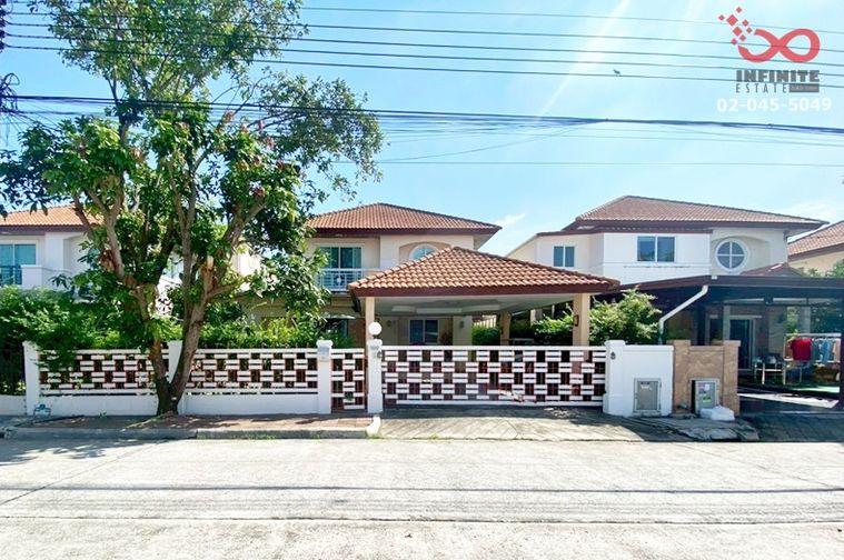 รูป ขายบ้านเดี่ยว 2 ชั้น 65 ตร.ว. ชวนชื่น อ่อนนุช-วงแหวน ถนนกาญจนาภิเษก สุขาภิบาล 2 ใกล้สนามบินสุวรรณภูมิ - รูปที่ 1/13