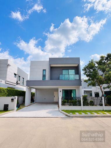picture Single house for rent at Centro Bangna Phase 1, modern minimal style, private location (Rt-01) - 1/20