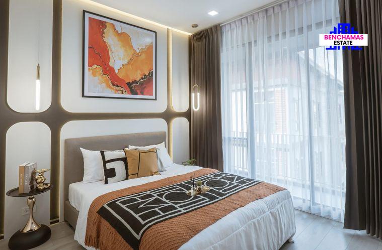 รูป 🔥ขายด่วน คอนโดห้องมุม Brown Condo Ratchada 32 บราวน์ คอนโด รัชดา 32 แต่งใหม่ ใจกลางรัชดา 💰 เฟอร์ครบพร้อมอยู่ ใกล้ MRT ลาดพร้าว - รูปที่ 1/16