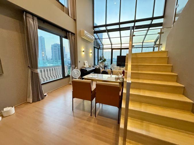 รูป 🔥ขาย Rare Duplex Glass House คอนโด M Jatujak Condominium เอ็ม จตุจักร   ห้องมุม Rare Unit วิวสระว่ายน้ำ เลี้ยงสัตว์ได้ 🐶🐱 ติด BTS สถานีหมอชิต - รูปที่ 12/16