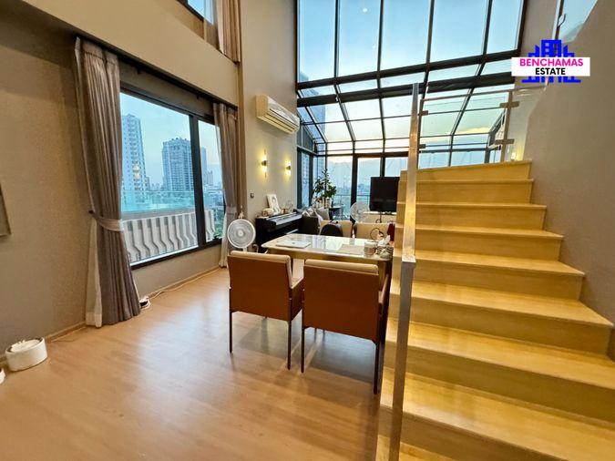 รูป 🔥ขาย Rare Duplex Glass House คอนโด M Jatujak Condominium เอ็ม จตุจักร ห้องมุม Rare Unit วิวสระว่ายน้ำ เลี้ยงสัตว์ได้ 🐶🐱 ติด BTS สถานีหมอชิต - รูปที่ 12/16