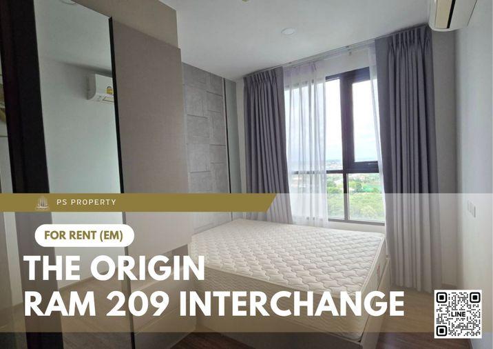 รูป ให้เช่า 🔥 The Origin Ram 209 Interchange 🔥 เฟอร์นิเจอร์ และ เครื่องใช้ไฟฟ้าครบ ใกล้ รถไฟฟ้าสายสีชมพู  - รูปที่ 2/13