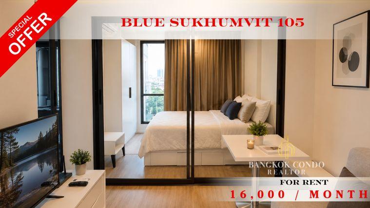 รูป 🍀🍀🍀 Cozy room🍀 ให้เช่า 📌 บลู สุขุมวิท105 🌸 (Line:@rent2022) พร้อมอยู่ ✨A10669 - รูปที่ 1/8