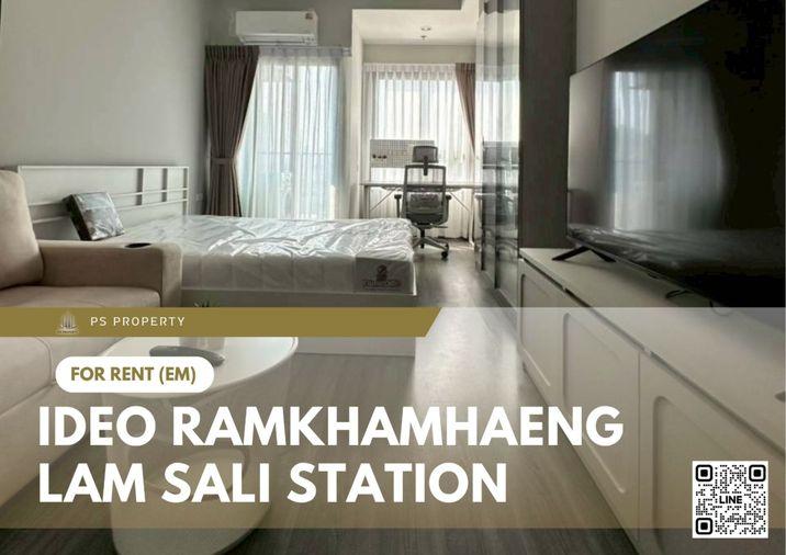 รูป ให้เช่า ✨ Ideo Ramkhamhaeng - Lam Sali Station ✨ เฟอร์นิเจอร์ และ เครื่องใช้ไฟฟ้าครบ ใกล้ MRT ลำสาลี  - รูปที่ 12/12