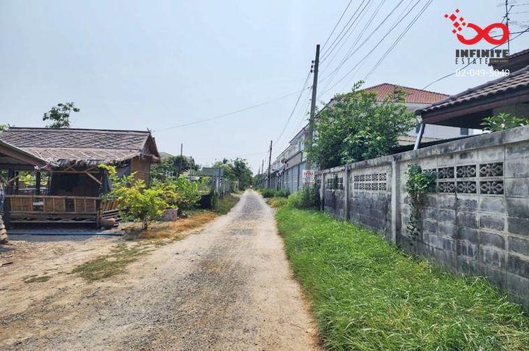 รูป ขายที่ดินถมแล้ว 400 ตร.ว. วัดลาดปลาดุก บางคูรัด บางบัวทอง นนทบุรี - รูปที่ 8/9