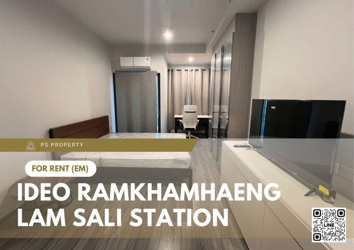 รูป ให้เช่า ✨ Ideo Ramkhamhaeng - Lam Sali Station ✨ เฟอร์นิเจอร์ และ เครื่องใช้ไฟฟ้าครบ ใกล้ MRT ลำสาลี  - รูปที่ 1/7