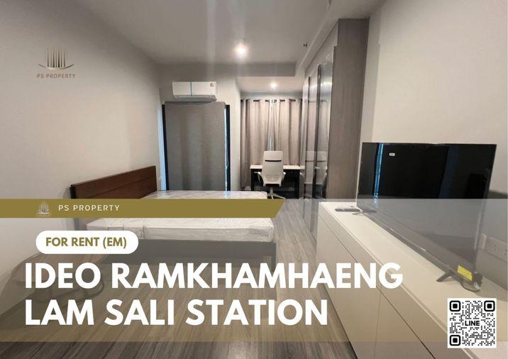 รูป ให้เช่า ✨ Ideo Ramkhamhaeng - Lam Sali Station ✨ เฟอร์นิเจอร์ และ เครื่องใช้ไฟฟ้าครบ ใกล้ MRT ลำสาลี - รูปที่ 1/7