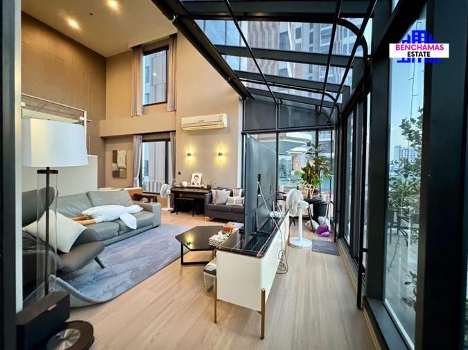 รูป 🔥ขาย Rare Duplex Glass House คอนโด M Jatujak Condominium เอ็ม จตุจักร ห้องมุม Rare Unit วิวสระว่ายน้ำ เลี้ยงสัตว์ได้ 🐶🐱 ติด BTS สถานีหมอชิต - รูปที่ 8/16