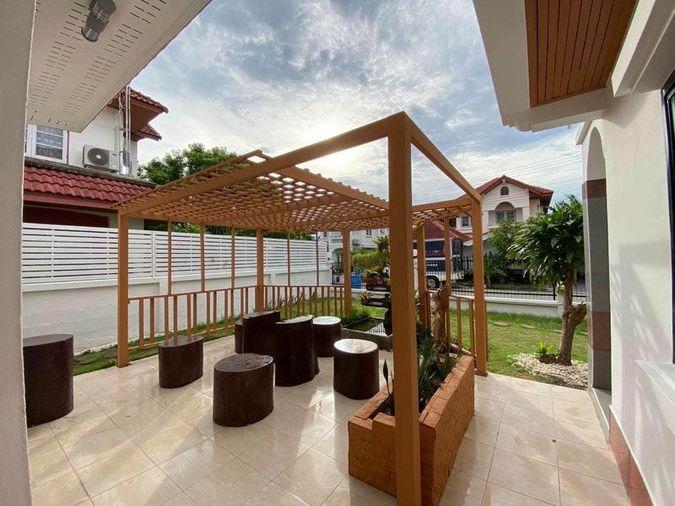 picture Single house for sale in the quality Sam Mukh Thani project, Bang Saen. Convenient access. - 9/10