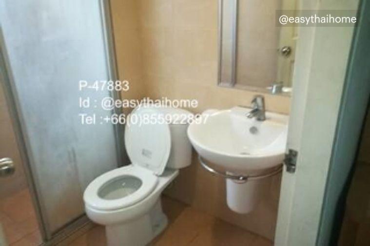 รูป P-47883 | City Home Ratchada 🔥 คอนโดให้เช่าราคาคุ้มค่า ใกล้ MRT ศูนย์วัฒนธรรม พร้อมเข้าอยู่! 🔥 | Line ID: @easythaihome | 085-592-2897 - รูปที่ 5/9
