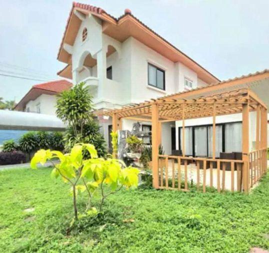 picture Single house for sale in the quality Sam Mukh Thani project, Bang Saen. Convenient access. - 10/10