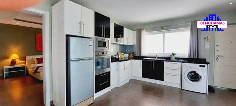รูป 🔥ขายด่วน Tudor Court Condo Pratamnak คอนโด ทิวดอร์ คอร์ท พระตำหนัก ✅ ตกแต่งครบพร้อมครัวยุโรป ทำเลดีเยี่ยมใกล้ชายหาดและพัทยาใต้ โควต้าชื่อต่างชาติ - รูปที่ 9/11