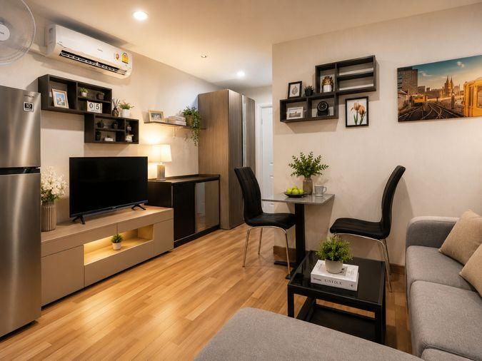 รูป 🍀🍀🍀 Fully furnished💝 ให้เช่า📌 รีเจนท์ โฮม สุขุมวิท 81(Line:@rent2022)BTS อ่อนนุช ✨พร้อมเข้าอยู่🌼A11560 - รูปที่ 5/10