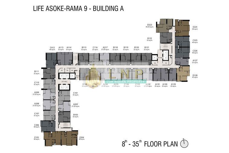 รูป 🏢 ขายคอนโด : Life Asoke - Rama 9 (ไลฟ์ อโศก - พระราม 9) รหัสทรัพย์ | 📌LNP-C13530 - รูปที่ 11/19