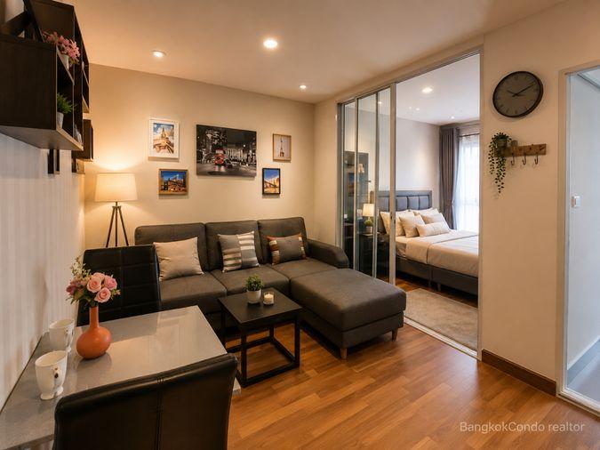 รูป 🍀🍀🍀 Fully furnished💝 ให้เช่า📌 รีเจนท์ โฮม สุขุมวิท 81(Line:@rent2022)BTS อ่อนนุช ✨พร้อมเข้าอยู่🌼A11560 - รูปที่ 8/10