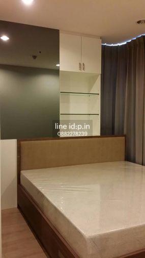 picture For rent Ideo Q Ratchathewi, 2 bedrooms, 1 bathroom, large unit with washing machine. - 7/9
