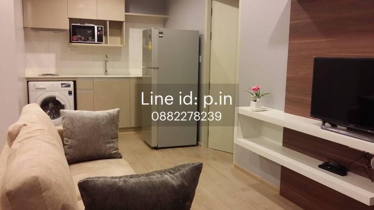 picture For rent Ideo Q Ratchathewi, 2 bedrooms, 1 bathroom, large unit with washing machine. - 6/9