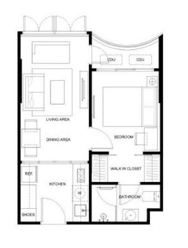 รูป 🏢 ให้เช่าคอนโด : KAWA HAUS (คาวะ เฮาส์)   รหัสทรัพย์ | 📌LNP-C13533  - รูปที่ 12/12