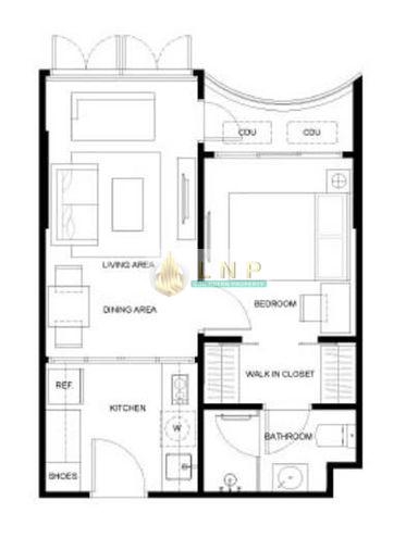 รูป 🏢 ให้เช่าคอนโด : KAWA HAUS (คาวะ เฮาส์) รหัสทรัพย์ | 📌LNP-C13533 - รูปที่ 12/12
