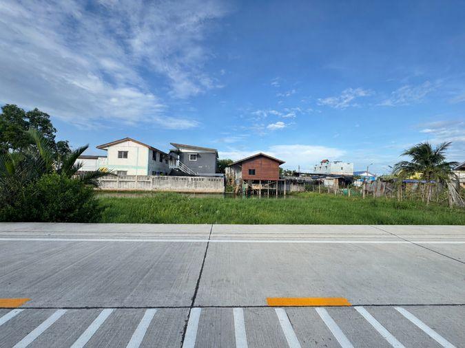รูป ที่ดินเหลี่ยมสวย ประชาอุทิศ90 ซอยหลอดปิ้ง ซอย3  ราคาจับต้องได้ - รูปที่ 1/14