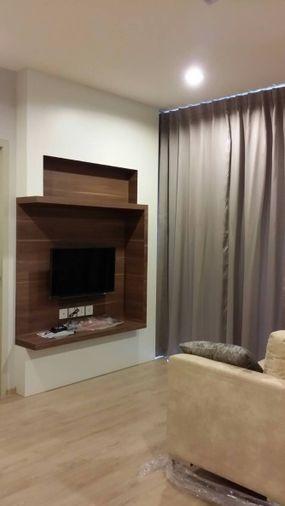 picture For rent Ideo Q Ratchathewi, 2 bedrooms, 1 bathroom, large unit with washing machine. - 8/9