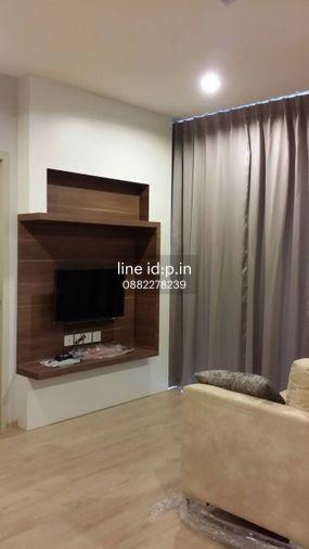 picture For rent Ideo Q Ratchathewi, 2 bedrooms, 1 bathroom, large unit with washing machine. - 8/9