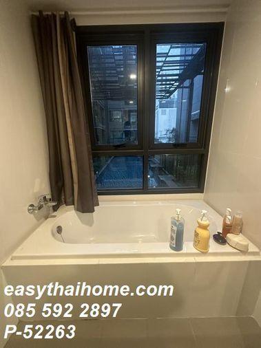รูป P-52263 — ให้เช่าคอนโด ชั้น 3 Mirage Sukhumvit 27 ขนาด 2 นอน 1 น้ำ วิวสระว่ายน้ำ ใกล้ BTS อโศก และ MRT สุขุมวิท 085-592-2897 Line: @easythaihome - รูปที่ 5/14