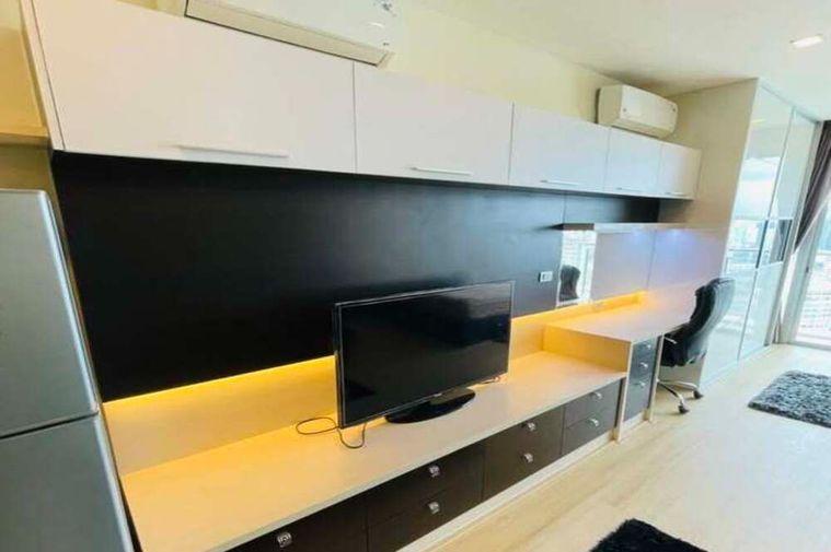 รูป 🔥 เช่าด่วน !! Sky Walk, ห้องสตูดิโอ, 1 ห้องน้ำ, ชั้นสูง 39++, ห้องเพิ่งรีโนเวทใหม่ !!🔥Code C20230204545 แต่งครบ, พร้อมเข้าอยู่📣📣 - รูปที่ 4/7