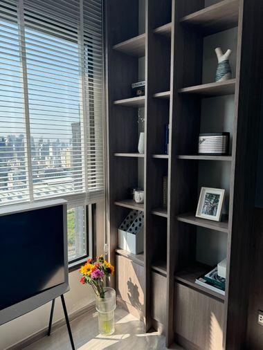 รูป Life Asoke-Rama 9 ห้องที่คุ้มค่าเกินราคา การตกแต่งที่สวยพร้อมกับวิวเมืองที่หาได้ยาก 1 ห้องนอน 1 ห้องน้ำ พร้อมเข้าอยู่ !! - รูปที่ 2/9