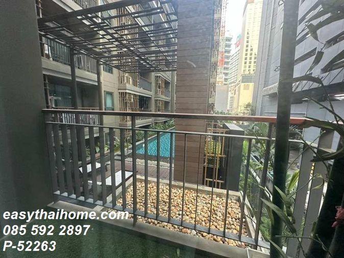 รูป P-52263 — ให้เช่าคอนโด ชั้น 3 Mirage Sukhumvit 27 ขนาด 2 นอน 1 น้ำ วิวสระว่ายน้ำ ใกล้ BTS อโศก และ MRT สุขุมวิท 085-592-2897 Line: @easythaihome - รูปที่ 12/14