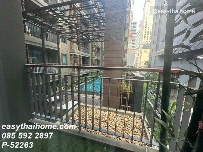 รูป P-52263 — ให้เช่าคอนโด ชั้น 3 Mirage Sukhumvit 27 ขนาด 2 นอน 1 น้ำ วิวสระว่ายน้ำ ใกล้ BTS อโศก และ MRT สุขุมวิท 085-592-2897 Line: @easythaihome - รูปที่ 12/14