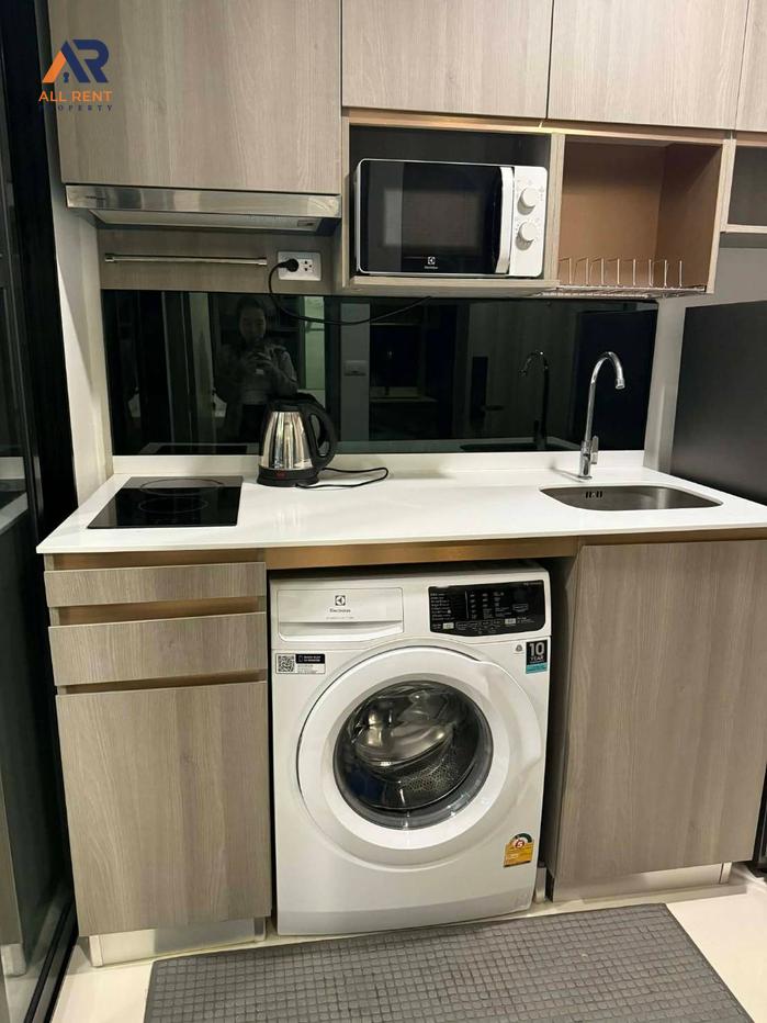picture ðĨ Knights Bridge Collage Sukhumvit 107. Beautiful high-floor unit, only 12,000 THB! âĻ Studio, 26 sq.m., 18th floor, ready to move in. - 3/9