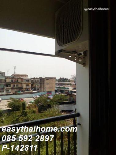 picture P-142811 — Sale: Casa Condo Ratchada Thapra 4th Floor Studio Street View Next to BTS Talat Phlu. 085-592-2897 Line: @easythaihome - 4/6