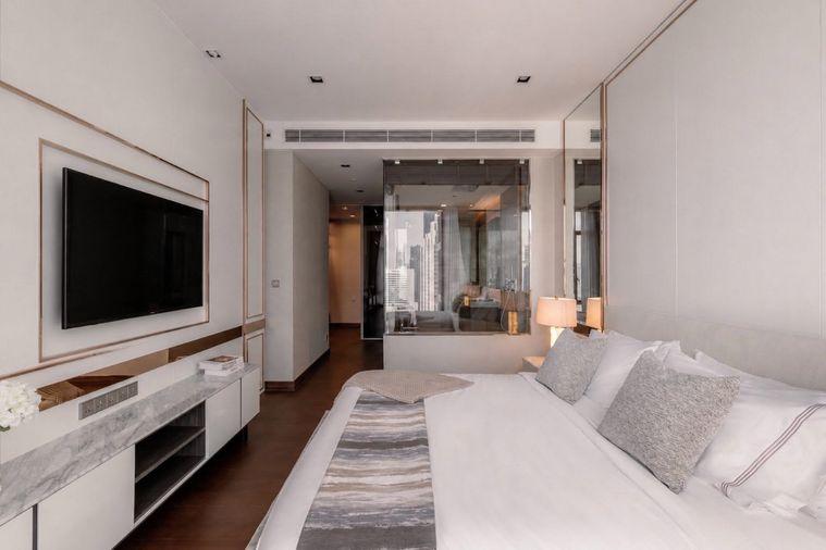 รูป ห้องว่าง* ✅ ✅ ให้เช่า - Q 1 Sukhumvit , Super Luxury 2 ห้องนอน พร้อมเข้าอยู่ ติดต่อไลน์ @bktasset หรือโทร 095-325-8928 - รูปที่ 2/19