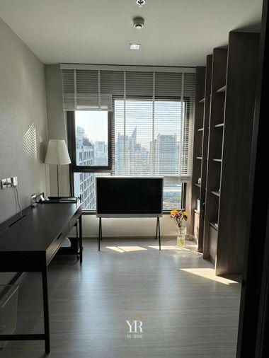 รูป Life Asoke-Rama 9 ห้องที่คุ้มค่าเกินราคา การตกแต่งที่สวยพร้อมกับวิวเมืองที่หาได้ยาก 1 ห้องนอน 1 ห้องน้ำ พร้อมเข้าอยู่ !! - รูปที่ 1/9