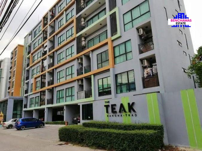 รูป 🔥 ขายคอนโดห้องมุม เดอะ ทีค บางนา-ตราด The Teak Bangna-Trad| บางนา กม.2 - รูปที่ 1/14