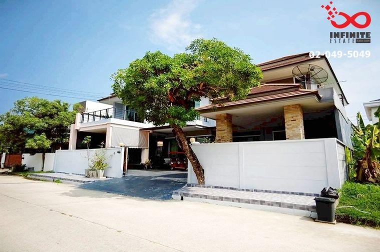รูป ขายบ้านเดี่ยว 2 ชั้น ม.วินด์มิลล์ พาร์ค บางนา-ตราด กิ่งแก้ว สมุทรปราการ ใกล้สนามบิน บรรยากาศร่มรื่น - รูปที่ 2/7