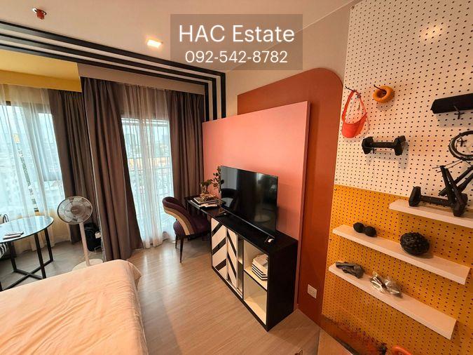 รูป (ว่าง1กรกฏาคม69)ให้เช่าLife Sathorn Sierra - Studio 28ตรม. ชั้น8 - Line:@hac55 - รูปที่ 5/9