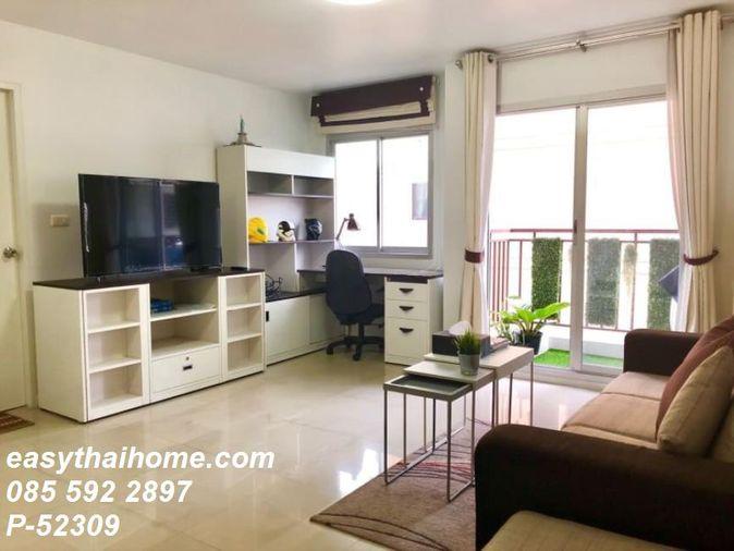 รูป P-52309 🔑 ให้เช่าห้องใหญ่ 1นอน วิวสวนพิพิธภัณฑ์จิมทอมสัน คอนโด วัน สยาม ใกล้ BTS สนามกีฬาแห่งชาติ Line: @easythaihome 085-592-2897 - รูปที่ 11/14