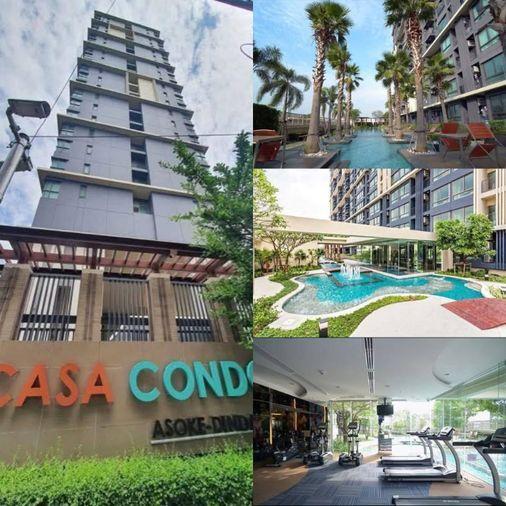 รูป 🔥 ขาย คอนโดทำเลใจกลางเมือง ✅ คาซ่า คอนโด อโศก - ดินแดง (Casa Condo Asoke - Dindaeng) ใกล้ MRT พระราม 9 / MRT ศูนย์วัฒนธรรมฯ - รูปที่ 9/9