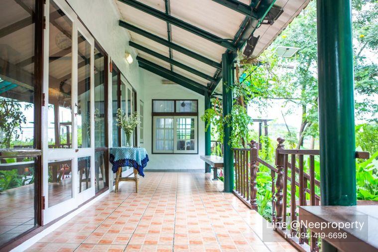 รูป ขายบ้านสวนริมสระบัว พร้อมที่ดิน 2ไร่กว่า เฟอร์ครบพร้อมเข้าอยู่ อากาศดี ร่มรื่น โซนไทรน้อย นนทบุรี - รูปที่ 5/20