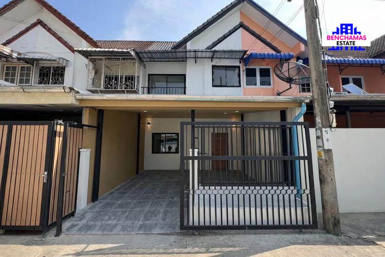 รูป ✅ ขายทาวน์เฮ้าส์รีโนเวทใหม่ ติดโลตัส ใกล้ มจธ. บางมด. ✅ Prachasuk City Pracha Uthit 58/1 - ประชาสุขซิตี้ ประชาอุทิศ 58/1 - รูปที่ 1/13