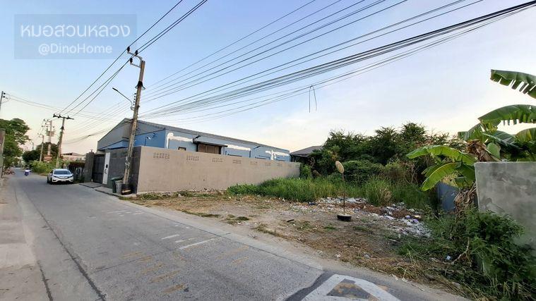 รูป ขาย ที่ดิน ราคาจับต้องง่าย รูปเหลี่ยม ซอยพัฒนาการ96 ถมแล้ว 89 ตรว เขตประเวศ เดินทางเข้า ทองหล่อ เพชรบุรีง่าย - รูปที่ 5/6