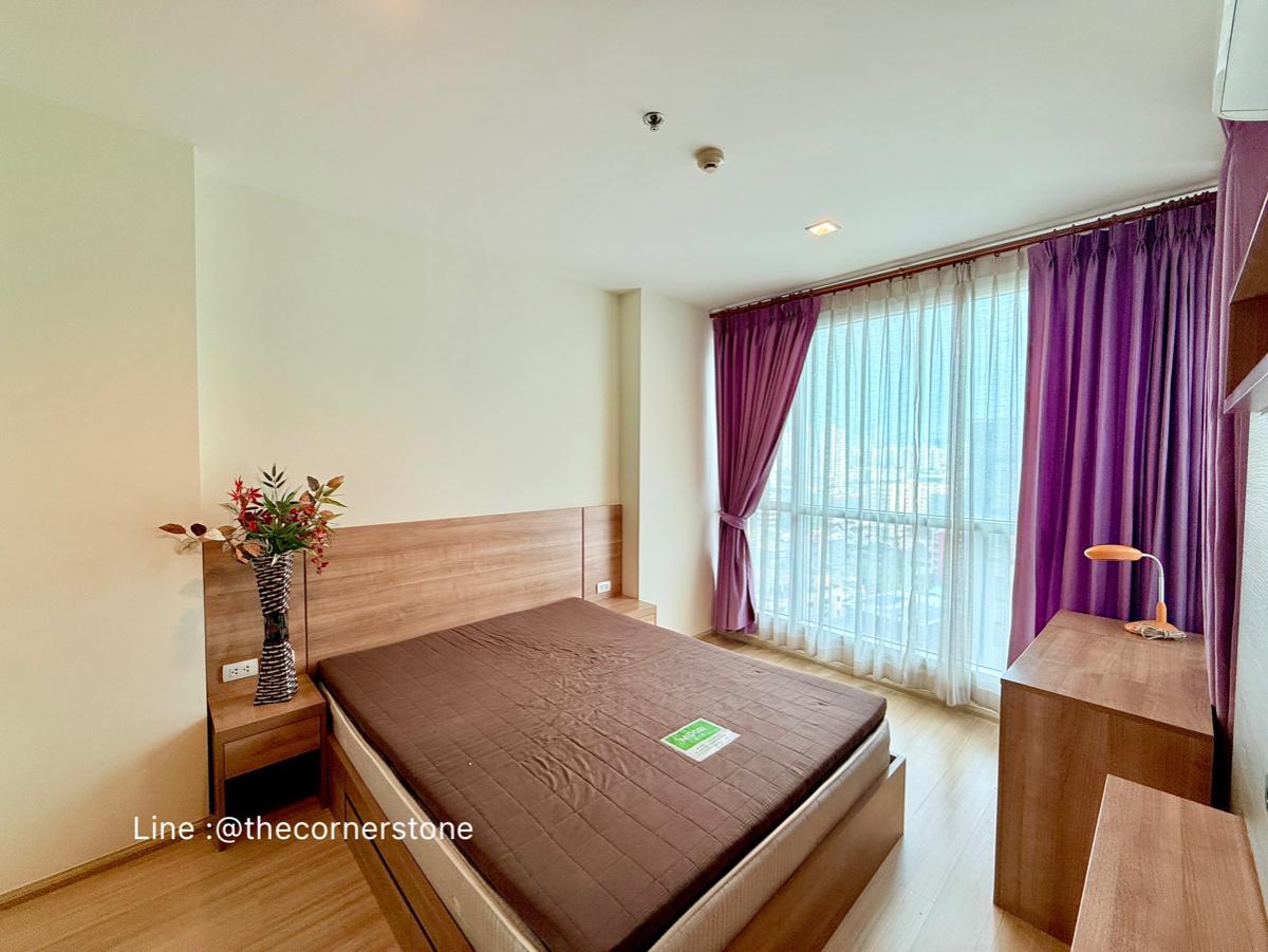 picture Ready to move in💎"𝐑𝐡𝐲𝐭𝐡𝐦 𝐑𝐚𝐭𝐜𝐡𝐚𝐝𝐚-𝐇𝐮𝐚𝐢𝐤𝐡𝐰𝐚𝐧𝐠"💎 1 Bed 1 Bath 46 Sq.m. Near : MRT-Huaikhwang - 7/12