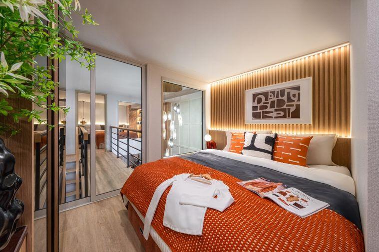 รูป Culture Chula 2 Bedrooms 2 Bathrooms Hybrid ใช้ชีวิตได้เต็มที่ เมื่อทุกอย่างอยู่ใกล้คุณ - รูปที่ 4/7