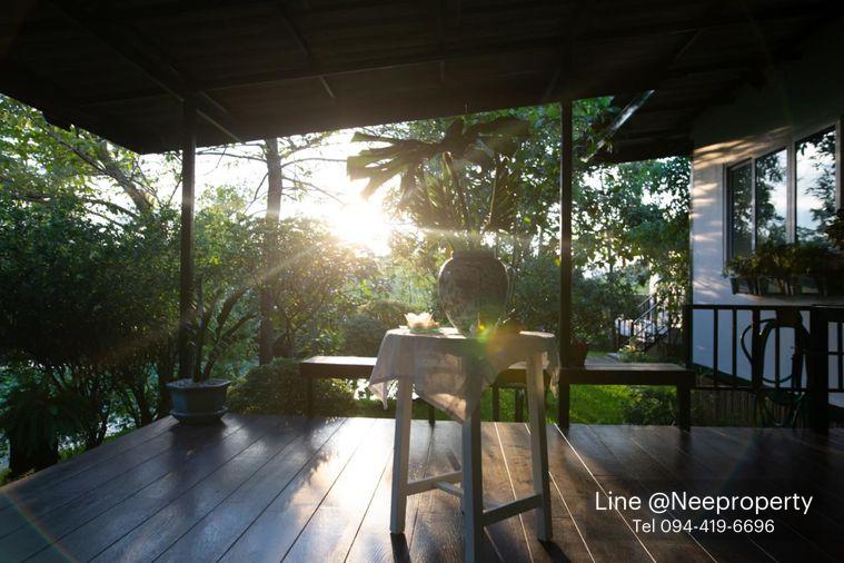 รูป ขายบ้านสวนริมสระบัว พร้อมที่ดิน 2ไร่กว่า เฟอร์ครบพร้อมเข้าอยู่ อากาศดี ร่มรื่น โซนไทรน้อย นนทบุรี - รูปที่ 17/20