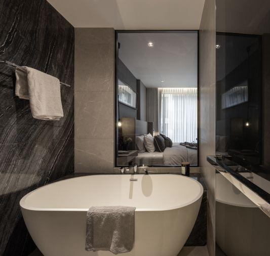 รูป ห้องว่าง* ✅ ✅ ให้เช่า - The Reserve 61 Hideaway , Super Luxury 1 ห้องนอน พร้อมเข้าอยู่ ติดต่อไลน์ @bktasset โทร 095-325-8928 - รูปที่ 5/14