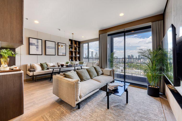 picture The Crown Residences, 2 bedrooms, 76 sq m., ready to move in, project price - 3/8