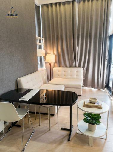 picture 🔥 [For Rent] Duplex 1 Bedroom at Chewathai Residence Asoke Condo – Near MRT Rama 9 🔥 - 1/9